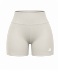 Fitted Shorts- Ivory