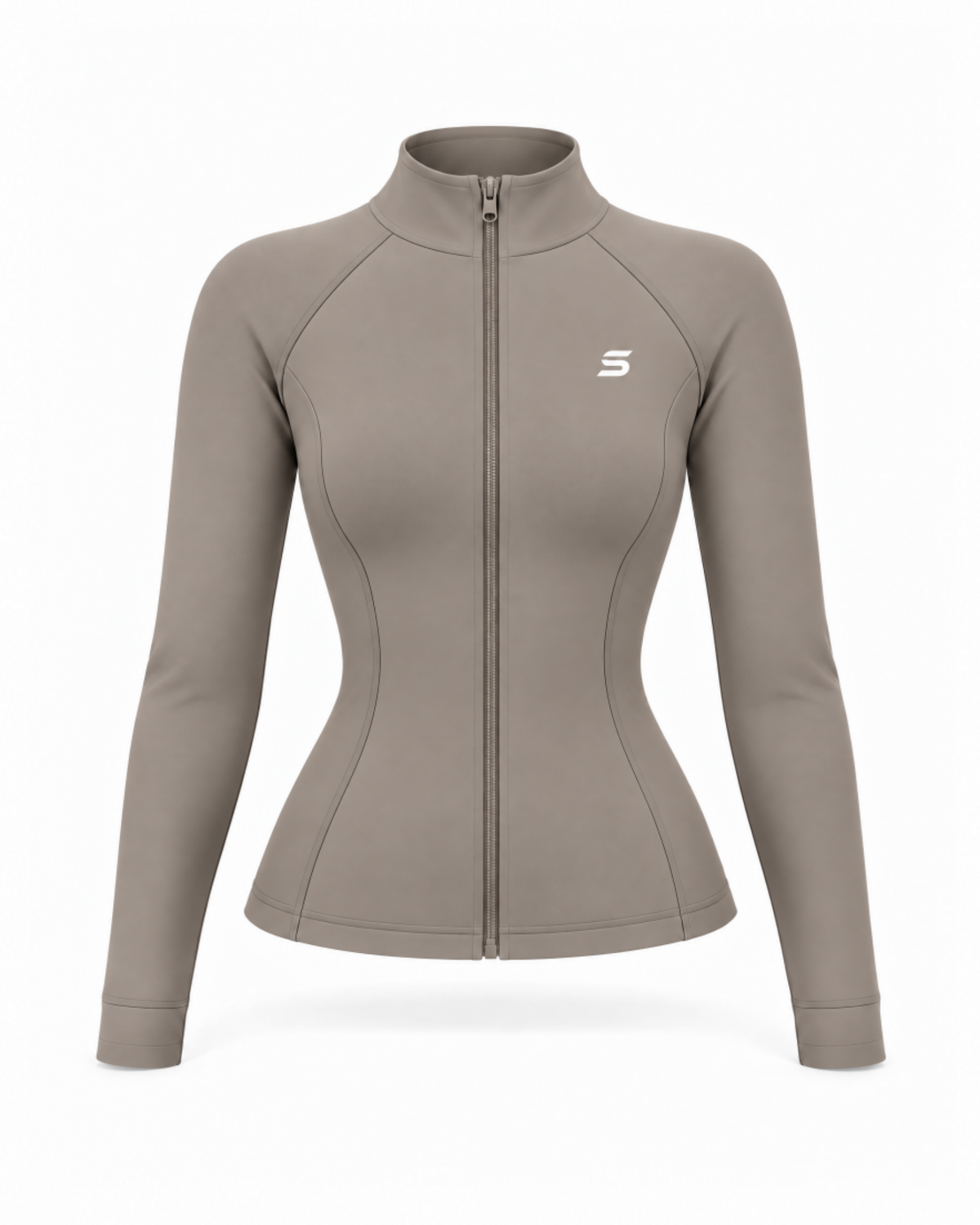 Fitted Zip up Jacket