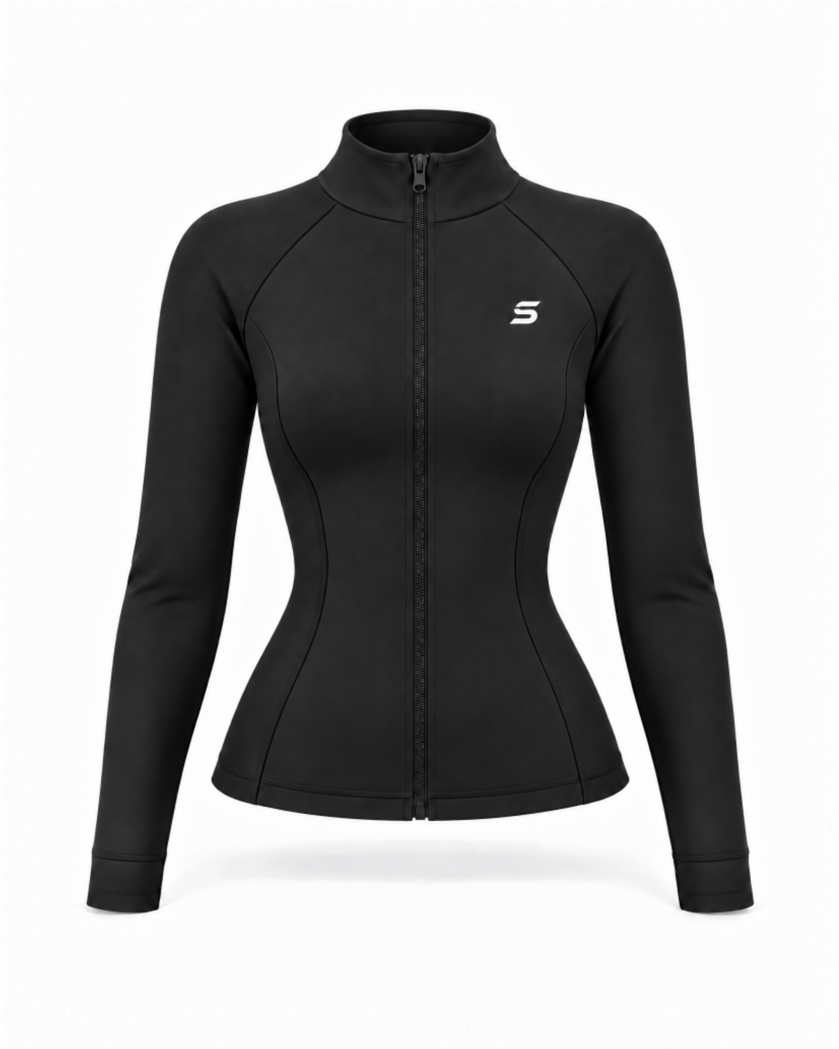 Fitted Zip up Jacket