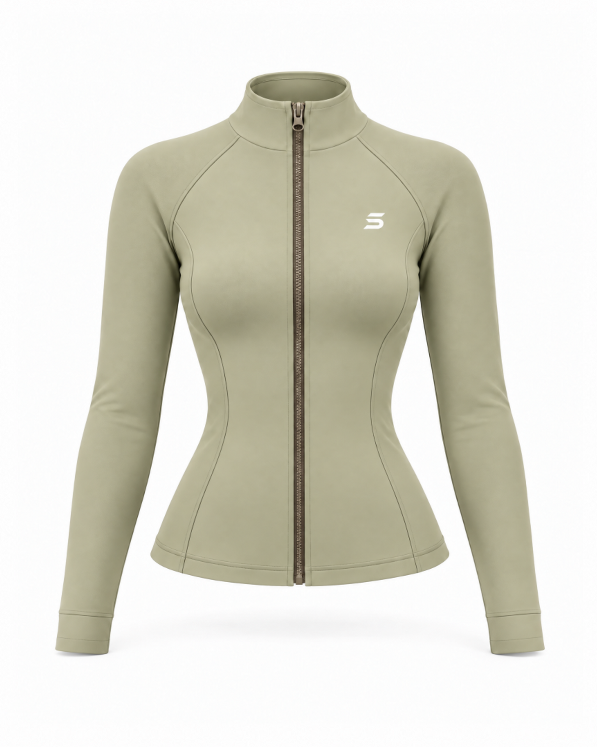 Fitted Zip up Jacket