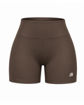 Fitted Shorts- Espresso